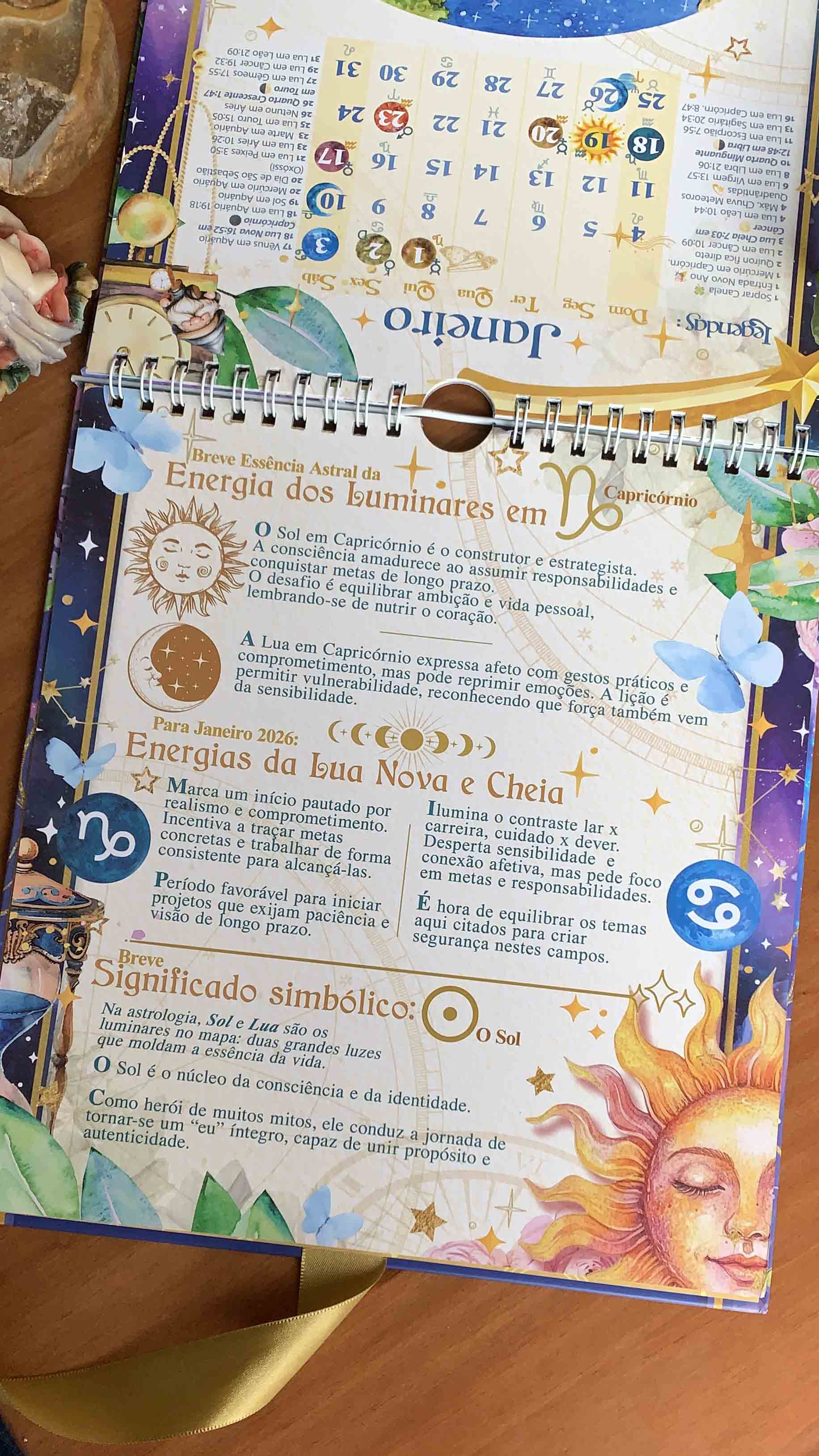 Calendário Astrológico 2026 Sol & Lua: "O Poder dos Luminares" - Imagem 14