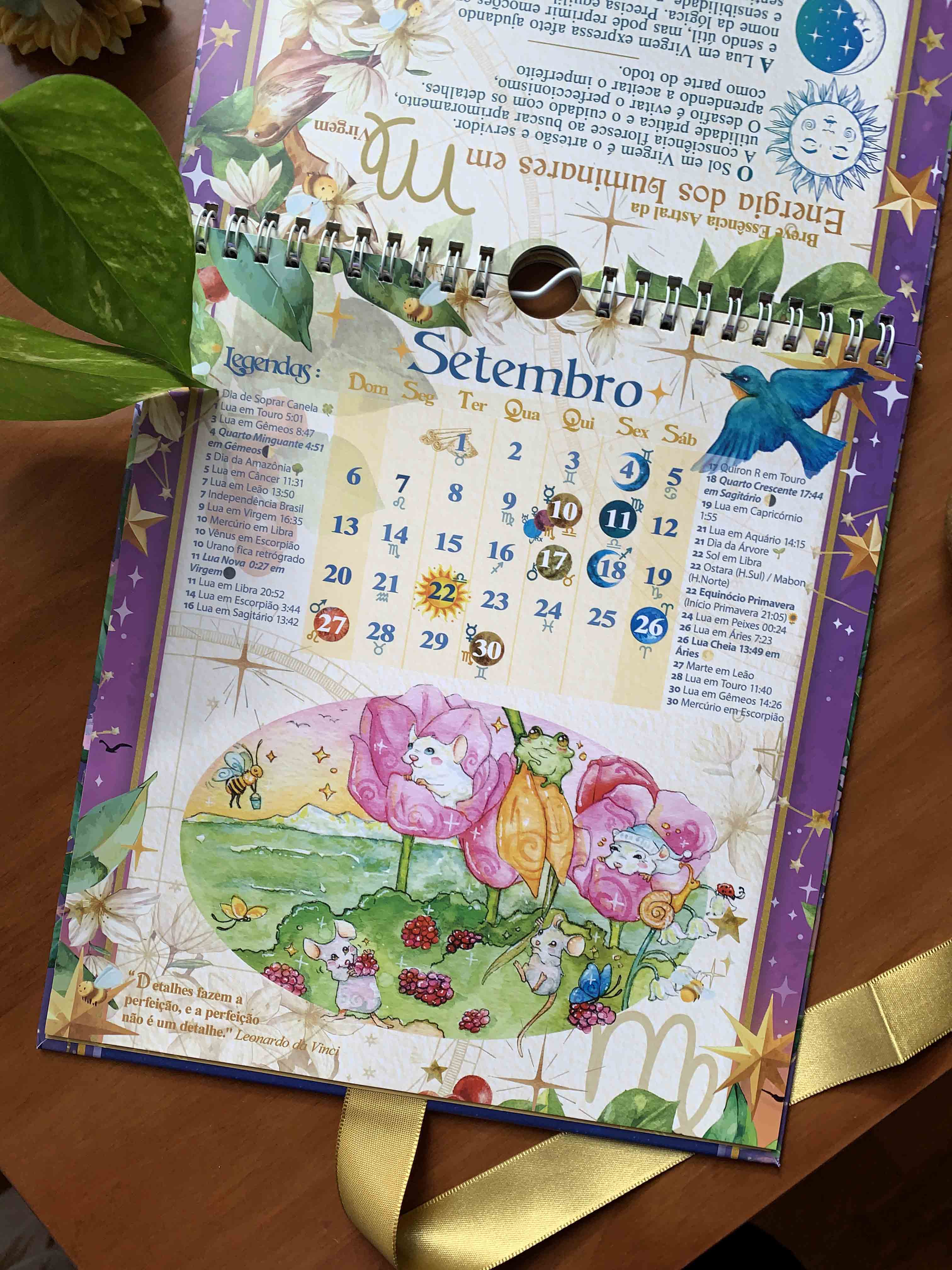 Calendário Astrológico 2026 Sol & Lua: "O Poder dos Luminares" - Imagem 15