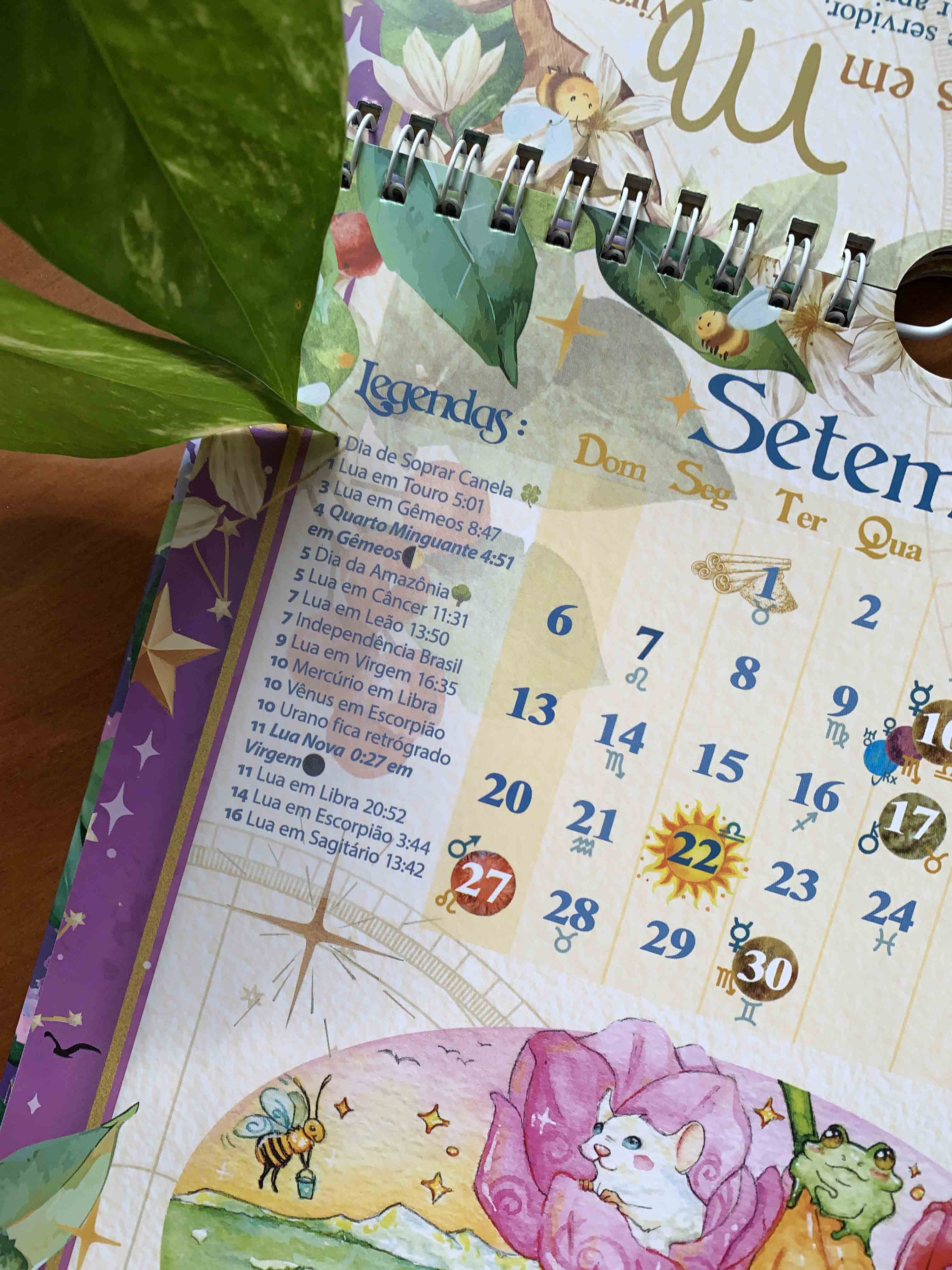 Calendário Astrológico 2026 Sol & Lua: "O Poder dos Luminares" - Imagem 16