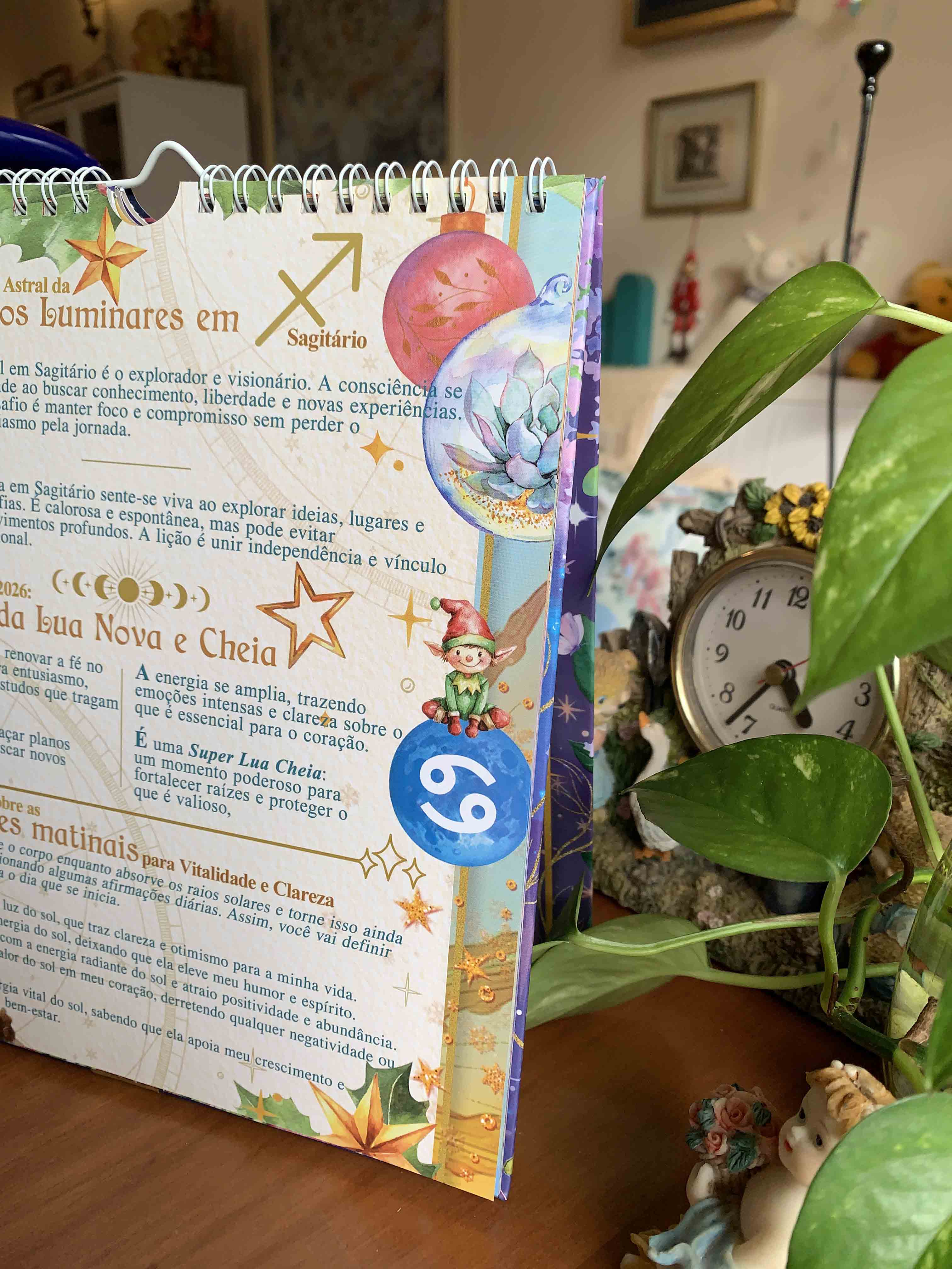Calendário Astrológico 2026 Sol & Lua: "O Poder dos Luminares" - Imagem 10