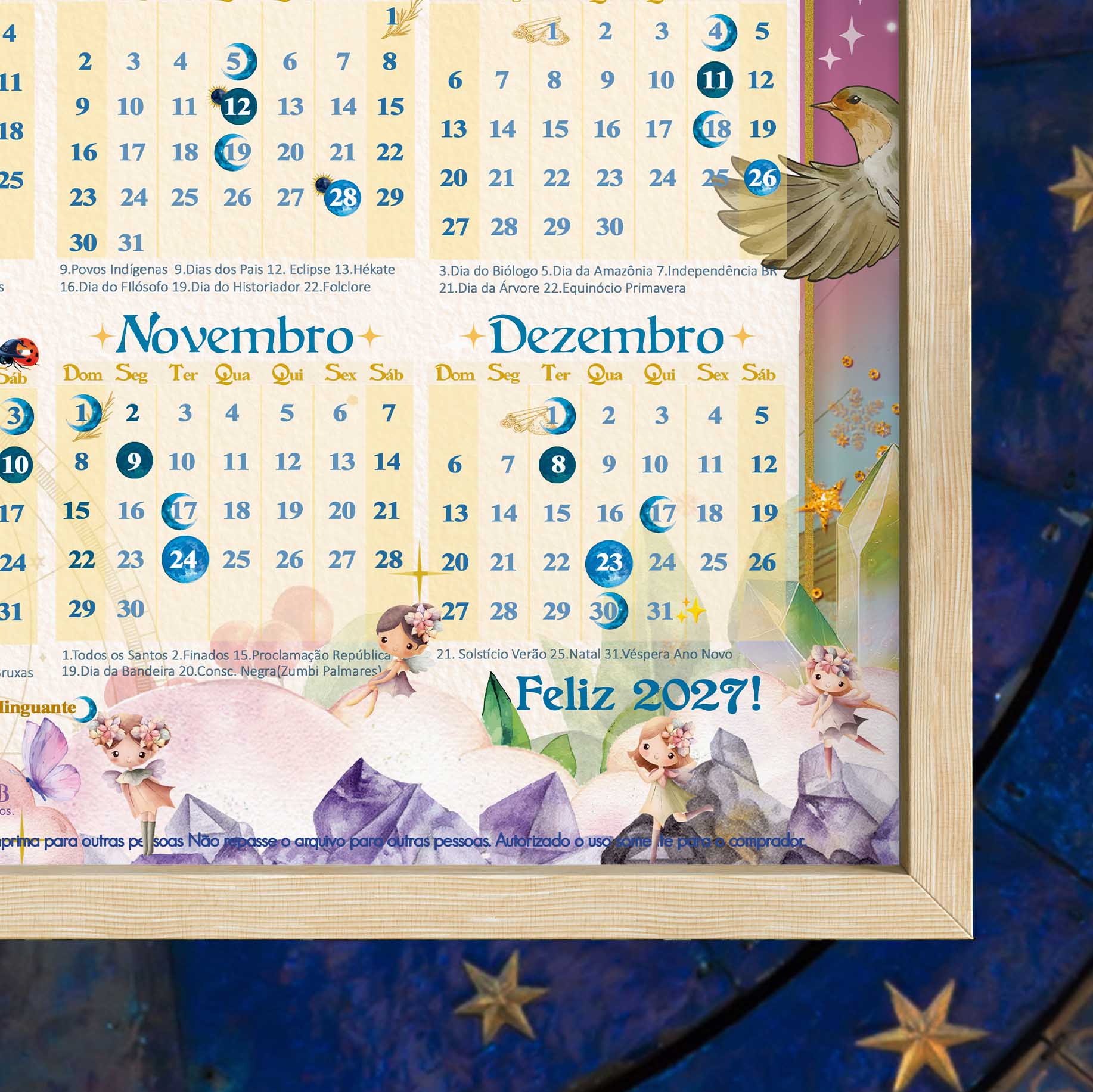 PDF. (Arquivo Digital): Folhinha Anual 2026 - Imagem 3